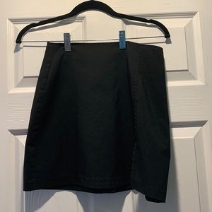 Black Mini Pencil Skirt